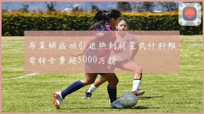 布莱顿成功引进热刺新星武什科维奇转会费超5000万镑