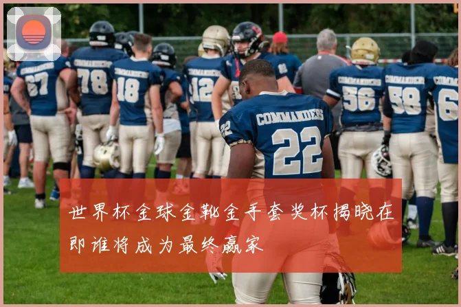 世界杯金球金靴金手套奖杯揭晓在即谁将成为最终赢家